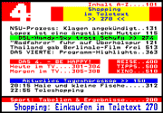 Teletext f&uuml;r DAS VIERTE